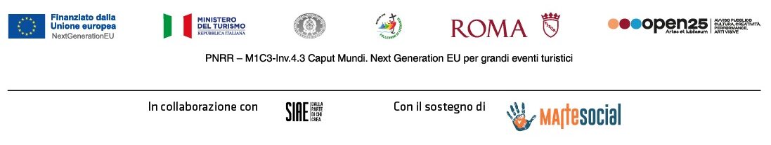 Loghi istituzionali e partner del progetto L’Arte non ha sbarre — edizione 2025